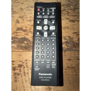 Panasonic DVD Remote Control N2QAJB000043 Black Original Tested